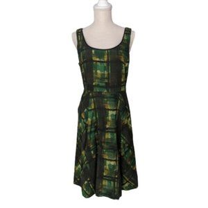 Anthropologie Maeve Painted Plaid Dress (6)